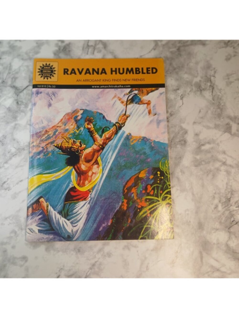 Amar Chitra Katha Comic Lot Indian Mythology Epics Mahabharata Vishnu ACK Books - Picture 6 of 7